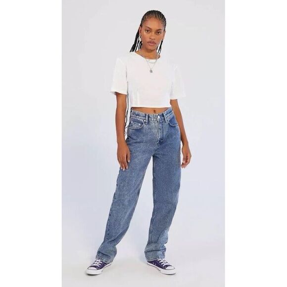 Womens BDG High Rise Baggy Denim Jeans Boho Hippie Size‎ 24 - Picture 1 of 6